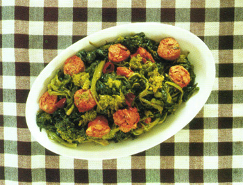 Salsiccia e broccoli di rapa